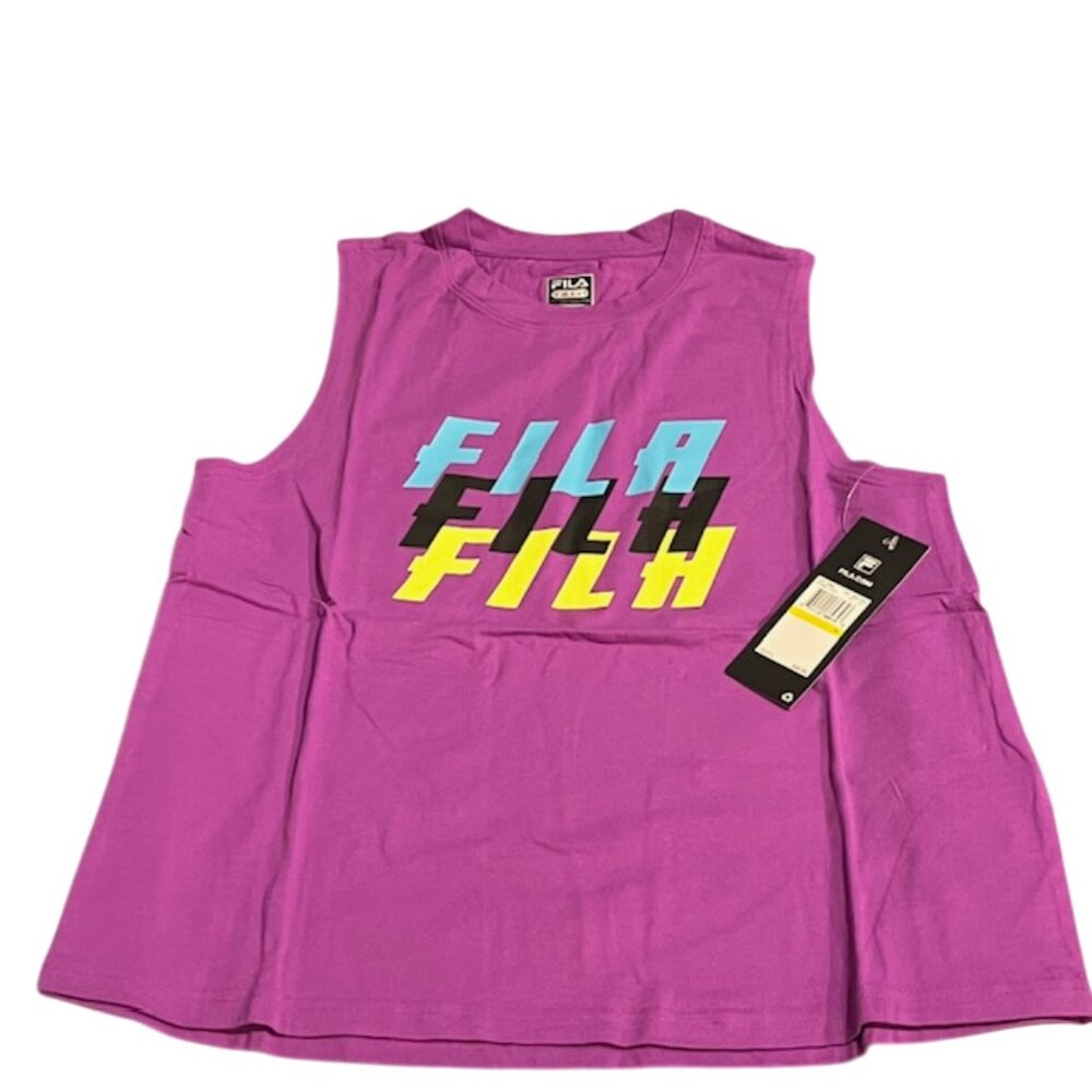 FILA Kineta Cotton Training Gym Workout Tank Top Size Medium NWT - Picture 9 of 13